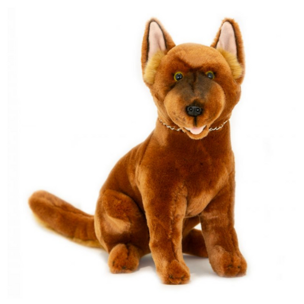 Plush Australian Red Dog Ruby By Bocchetta - 28cm